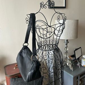 Leather Black Shoulder Bag